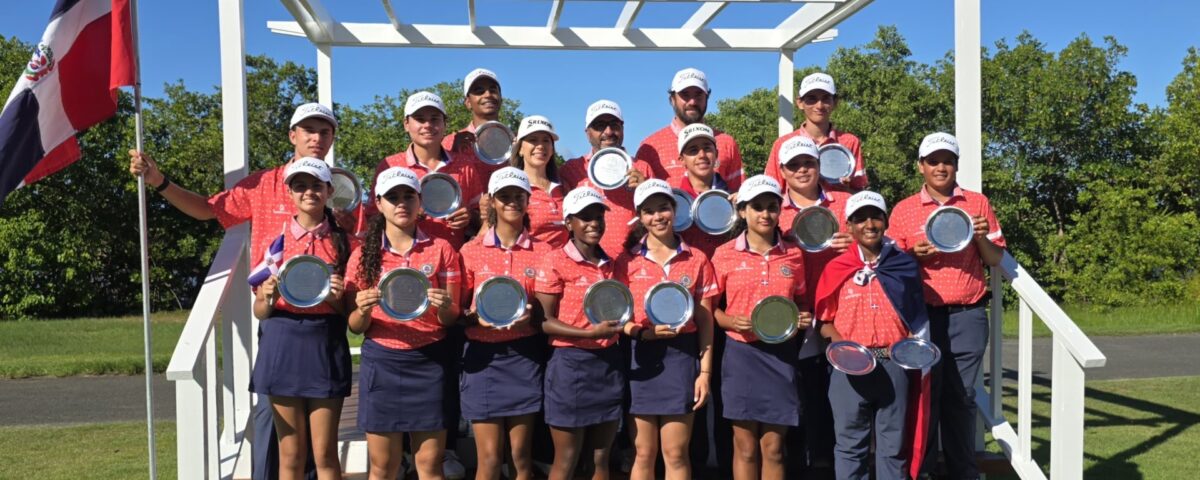 República Dominicana conquista el subcampeonato en el Caribbean Amateur Junior Golf Championships 2025